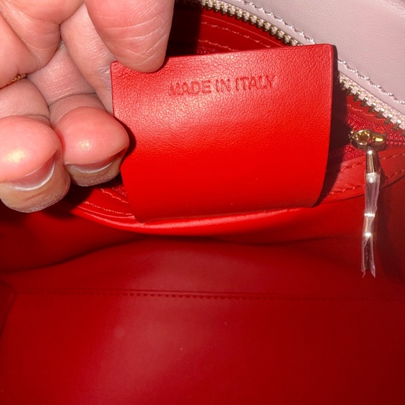 Christian Louboutin Blush Pink Studded Satchel - Picture 13 of 15